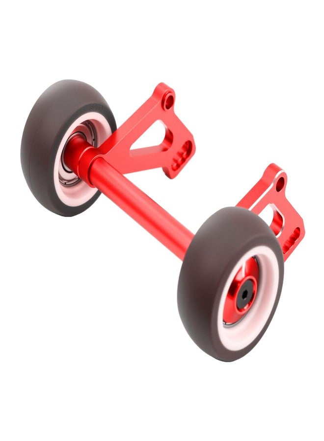 POLANTA Aluminium Alloy RC Wheelie Bar Hops Up Upgrade Part for Arrma 1/8 Kraton 6S V6 Truck (Red) - Image 4